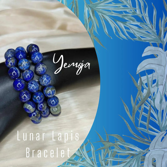 Yemoja Lapis Bracelet