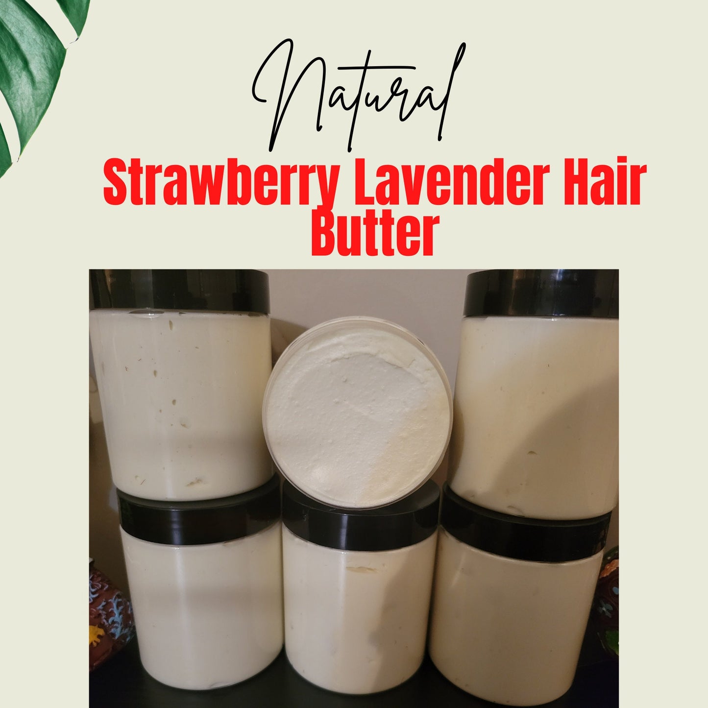 Strawberry Lavender Hair Butter