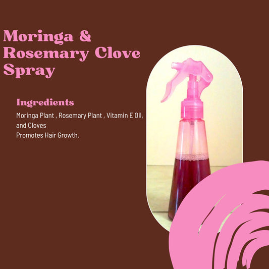 Moringa and Rosemary Clove Hair Growth Spray