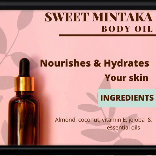 Sweet Mintakan Body Oil - Godiva Oya Bey