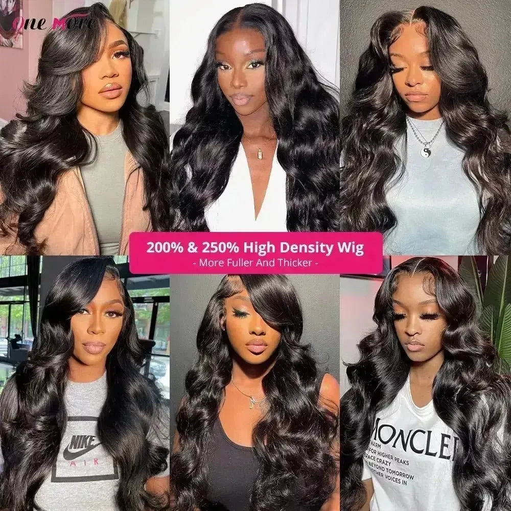HD Transparent 13x4 13x6 Body Wave Lace Front Wig Pre Plucked 360 Lace  Frontal Wig Human Hair Wigs For Women 4x4 Closure Wig - AliExpress
