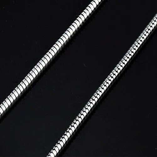 19.7" Snake Chain 925 Sterling Silver Necklace